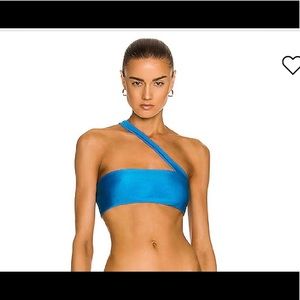 JADE SWIM Halo Top in Cyan Sheen sz XL